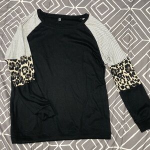 Women’s leopard top
